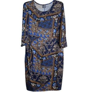 Woman's Dress-Plus Size, Stretchy, Comfortable, Soft